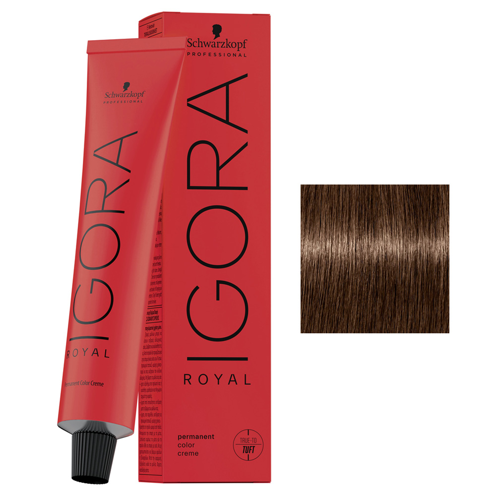 Schwarzkopf Igora Royal, profesjonalna farba do włosów, 6-68, 60ml