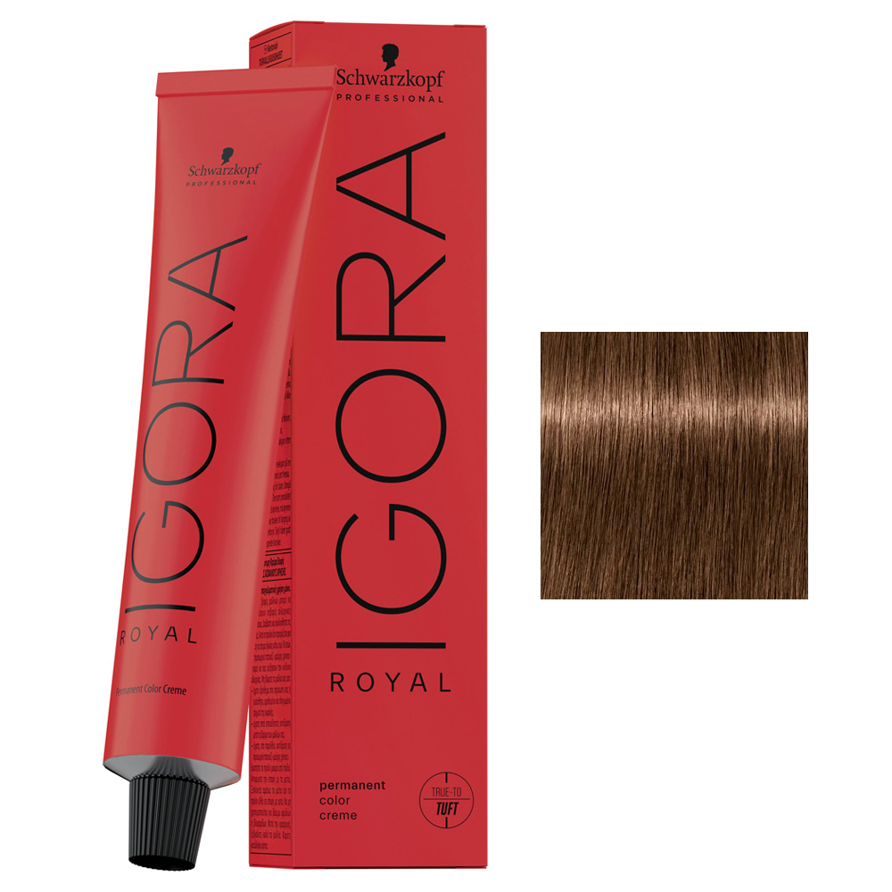 Schwarzkopf Igora Royal, profesjonalna farba do włosów, 6-65, 60ml