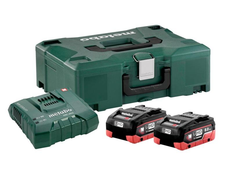 Metabo Zestaw akumulatorów 2x LiHD 8.0 Ah Metaloc 685131000 685131000