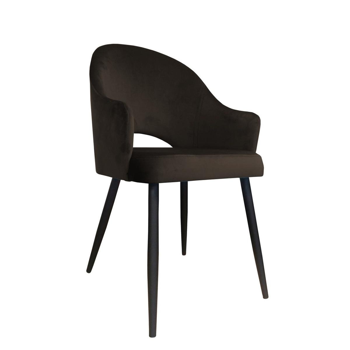 Atos Krzesło Velvet noga czarna MG05
