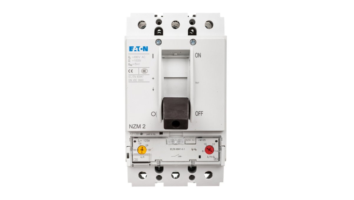 Eaton Wyłącznik silnikowy 3P 55kW 100-125A NZMN2-M125 265723 265723