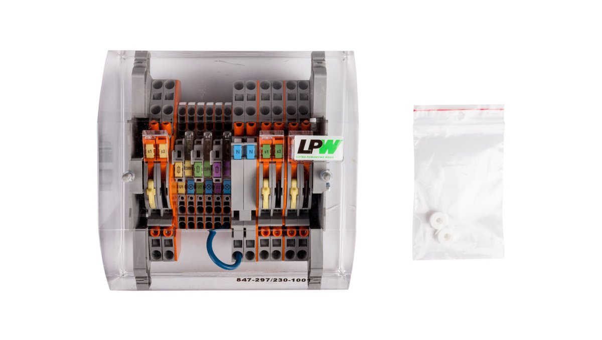 Wago Listwa pomiarowa LPW 14-torowa 230V AC szeregowa 847-297/230-1001 847-297/230-1001