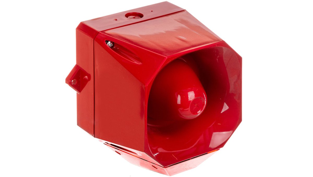 EATON Sygnalizator optyczno-akustyczny Asserta MIDI 230V AC 108dB czerwony IP66 AS/M/SB/230/R/RL 7052111FUL-0130 0130