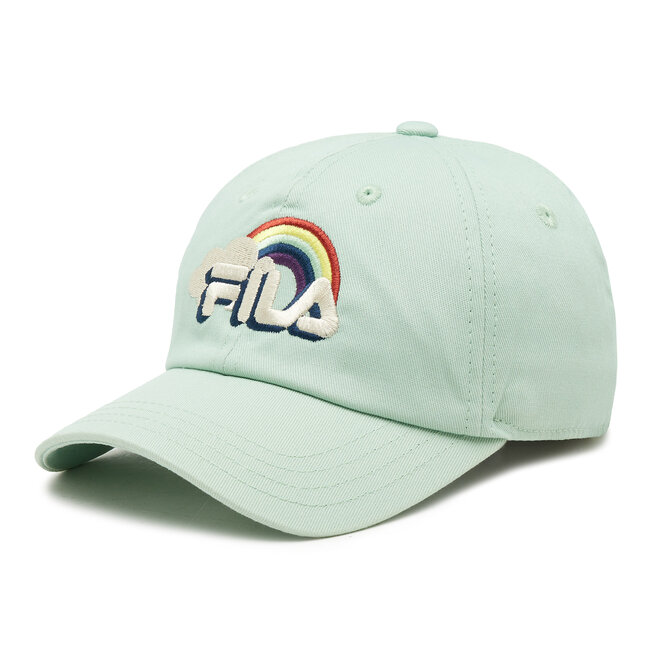 Czapka z daszkiem Fila Butuan Rainbow Kid Dad Cap FCK0015 Silt Green 60026