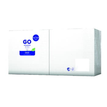 Duni Sales Poland SERWETKA 33/3W TISSUE BIAŁA 250 SZT. (211017)