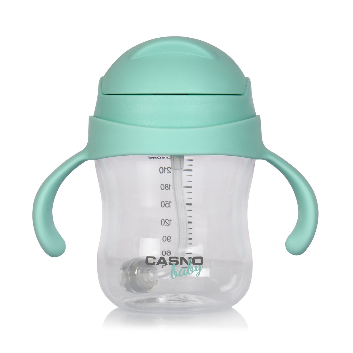 Butelka tritanowa dla dzieci Casno Baby DIZZY 240 ml Mint