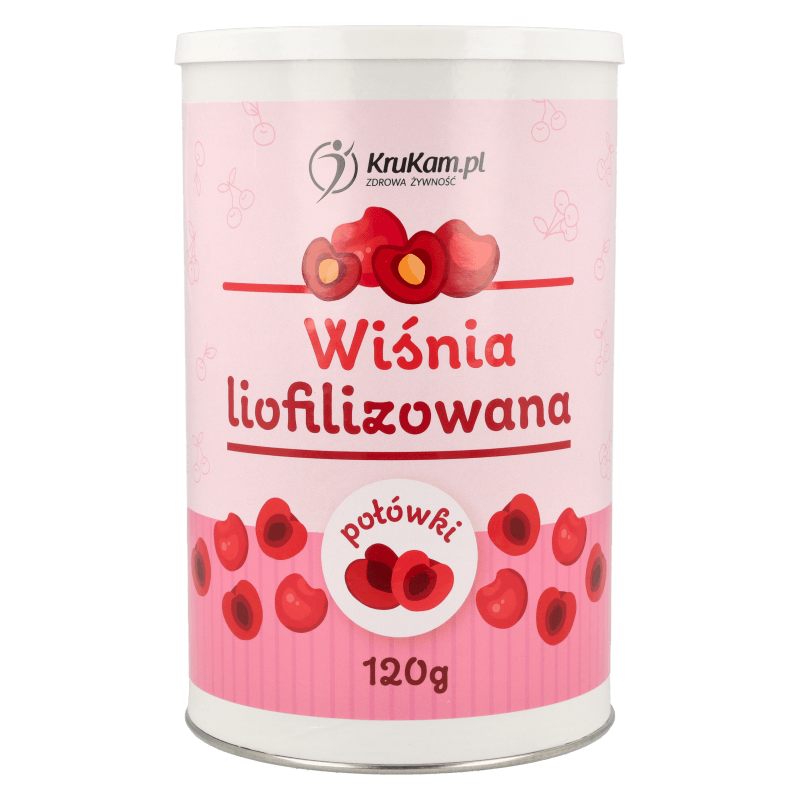 Wiśnia liofilizowana połówki 120g