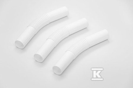 Złączka do rur sztywnych bezhalogenowych ZK-HF-FR22, biała, opakowanie=50 sztuk