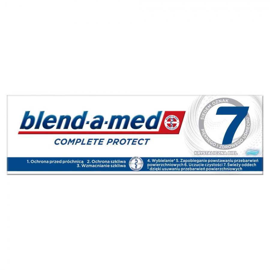 Blend-a-med complete protect crystal white pasta do zębów 75 ml