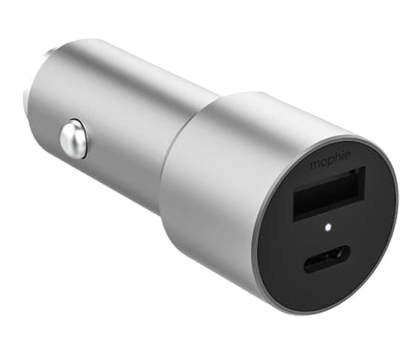 Фото - Зарядний пристрій Mophie Ładowarka samochodowa USB-C USB-A 30W Fast Charge PD - darmowy odbi 