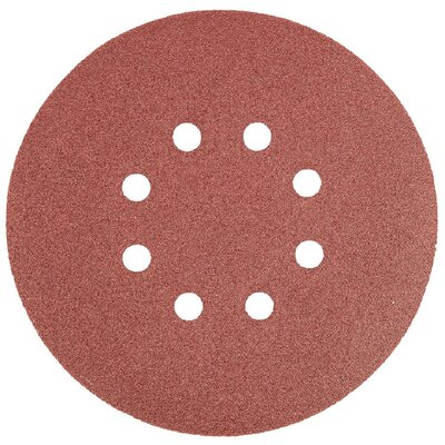 Topex Grupa sp. z o.o. S.K. Krążki ścierne 150mm K150 5szt. z 8 otworami 55H950