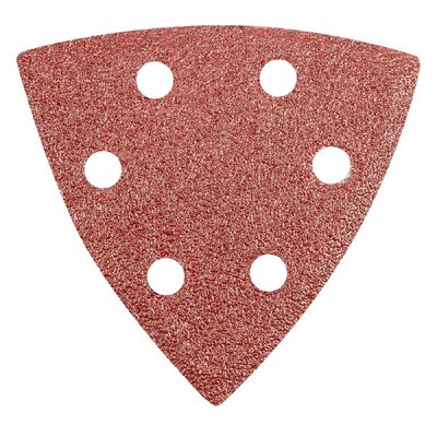 Topex Grupa sp. z o.o. S.K. Papier ścierny delta na rzep 93x93mm K60 5szt. z otworami 55H764