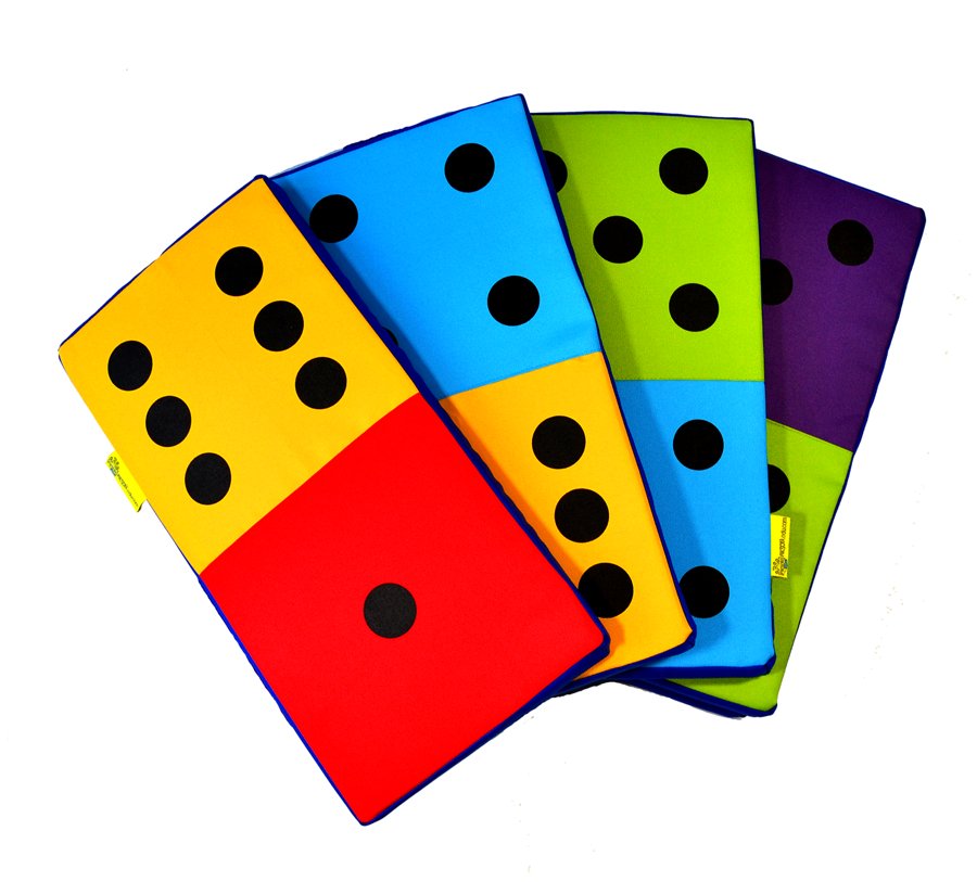 Akson Poduszki animacyjne zestaw Mega Domino /21szt/ POD_D