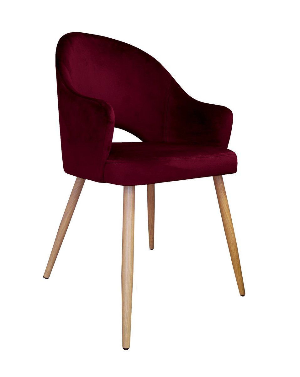 atosmeble.pl Krzesło Velvet MG 02 noga dąb