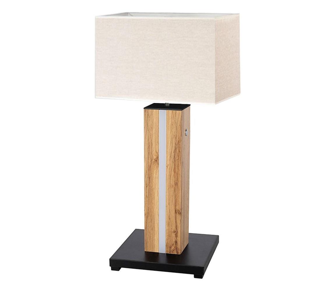 Spot-Light 860319187 - LED Lampa stołowa FLAME 1xE27/40W+ LED/4,6W/230V