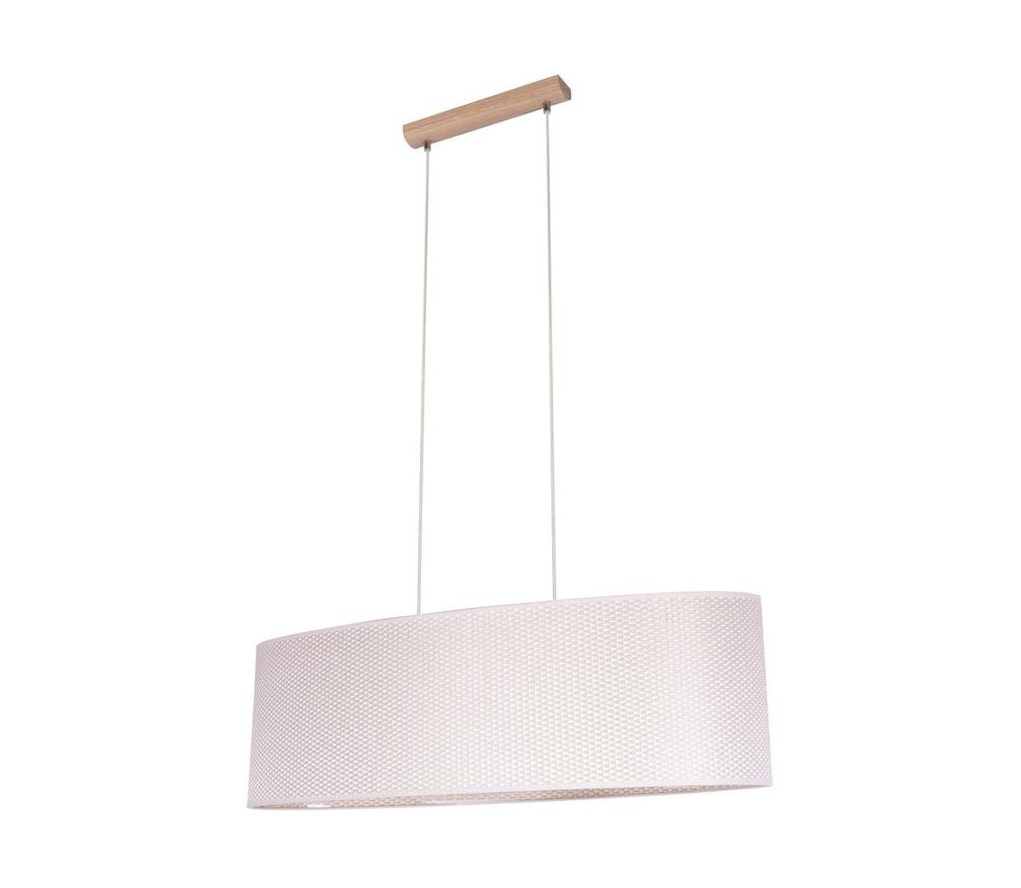 Spot-Oświetlenie 1027400211556 - Żyrandol na lince MERCEDES 2xE27/40W/230V dąb