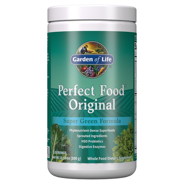 ﻿Garden of Life - Perfect Food Original, Proszek, 300g