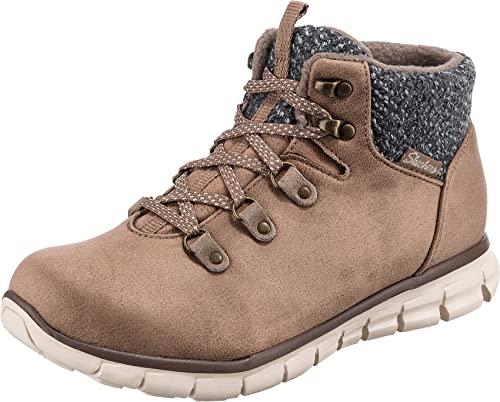 Skechers Damskie buty trekkingowe Synergy-Cold Daze, szarobrązowy, 40 EU