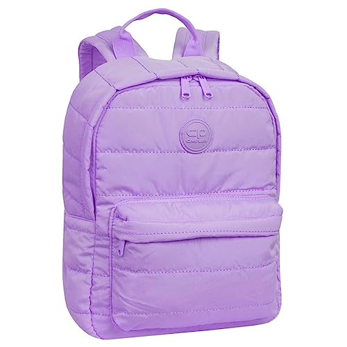 Coolpack Abby Plecak szkolny Unisex dzieci, Ciasto/purpurowy proszek, 32 x 26 x 12 cm, Designer