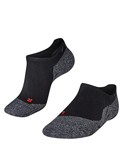 FALKE Mężczyźni Skarpety do biegania RU3 Comfort Invisible M IN Lyocell przeciw pęcherzom cienkie 1 Para, Czarny (Black-Mix 3010), 46-48