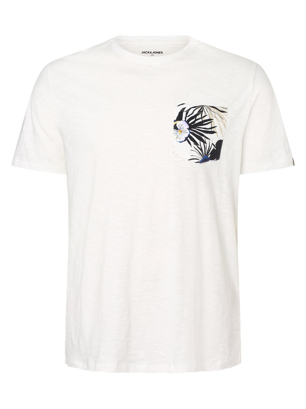Jack & Jones - T-shirt męski  JORTulum  duże rozmiary, biały