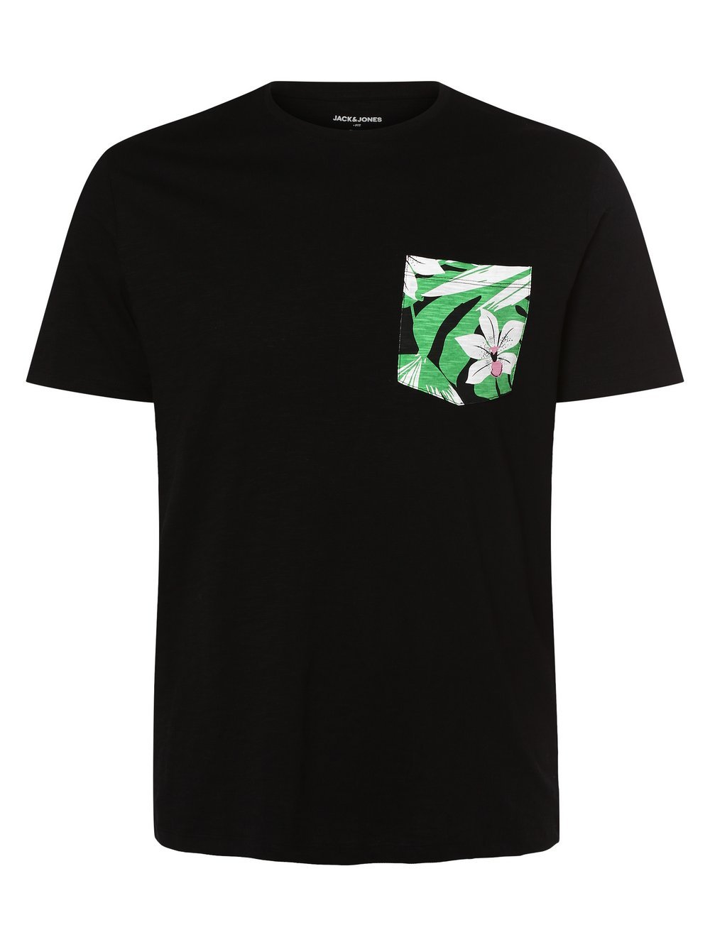 Jack & Jones - T-shirt męski  JORTulum  duże rozmiary, czarny