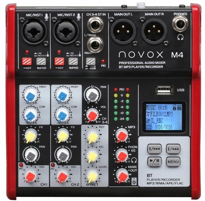 Novox M4 MkII - analogowy mixer