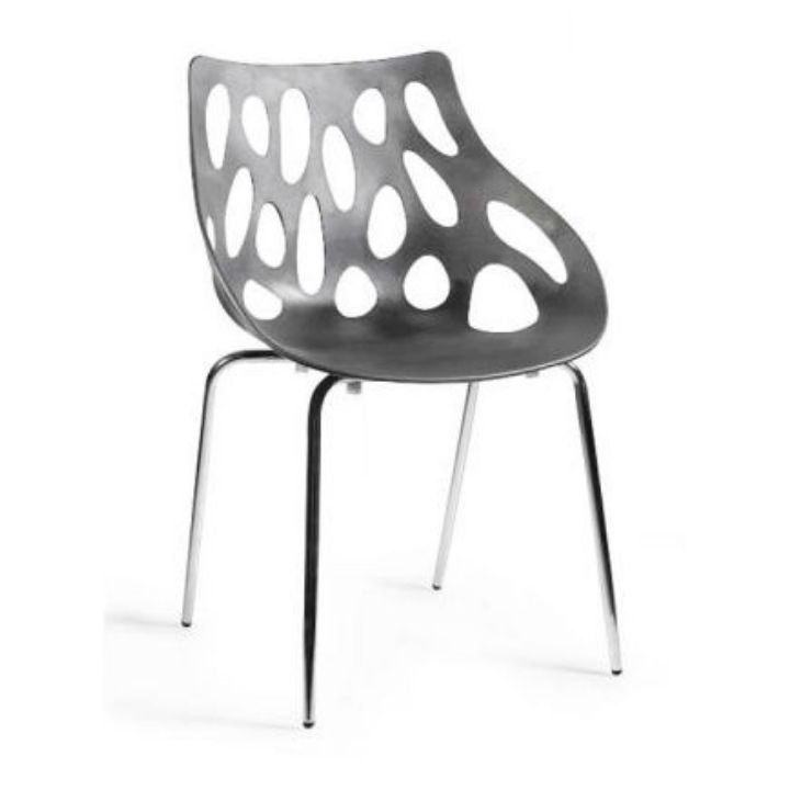UniqueMeble Krzesło do jadalni, salonu, nowoczesne, area, szary