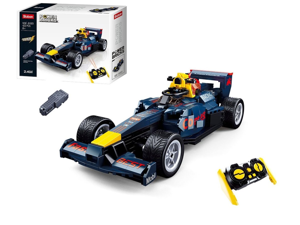 KLOCKI SLUBAN RC Samochód Bolid Wyścigowy 423 - B1023