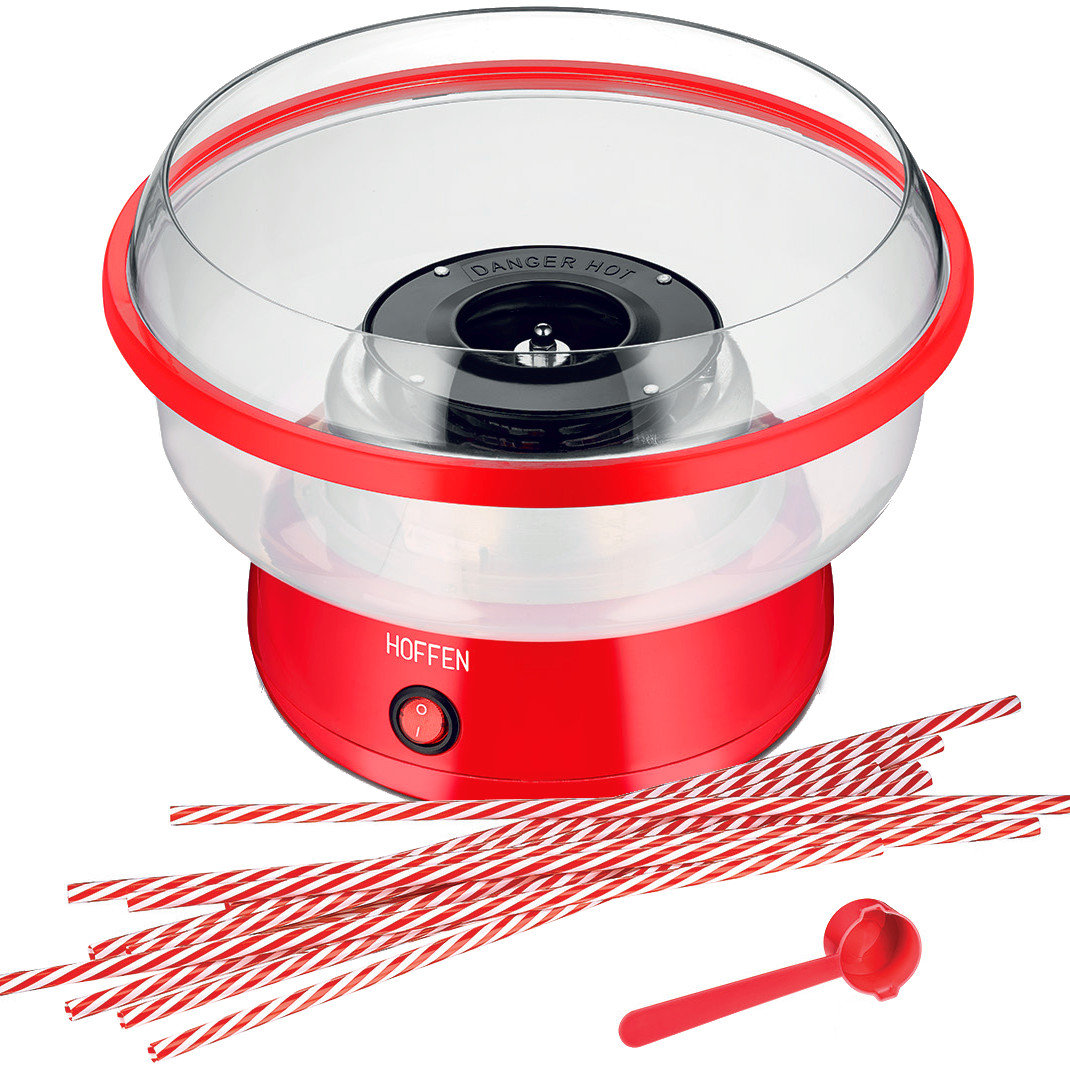 Urządzenie do waty cukrowej 450W + patyczki Hoffen