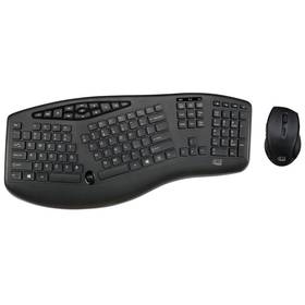 Klawiatura i mysz Adesso Tru-Form Media 1600 (WKB-1600CB) Czarna