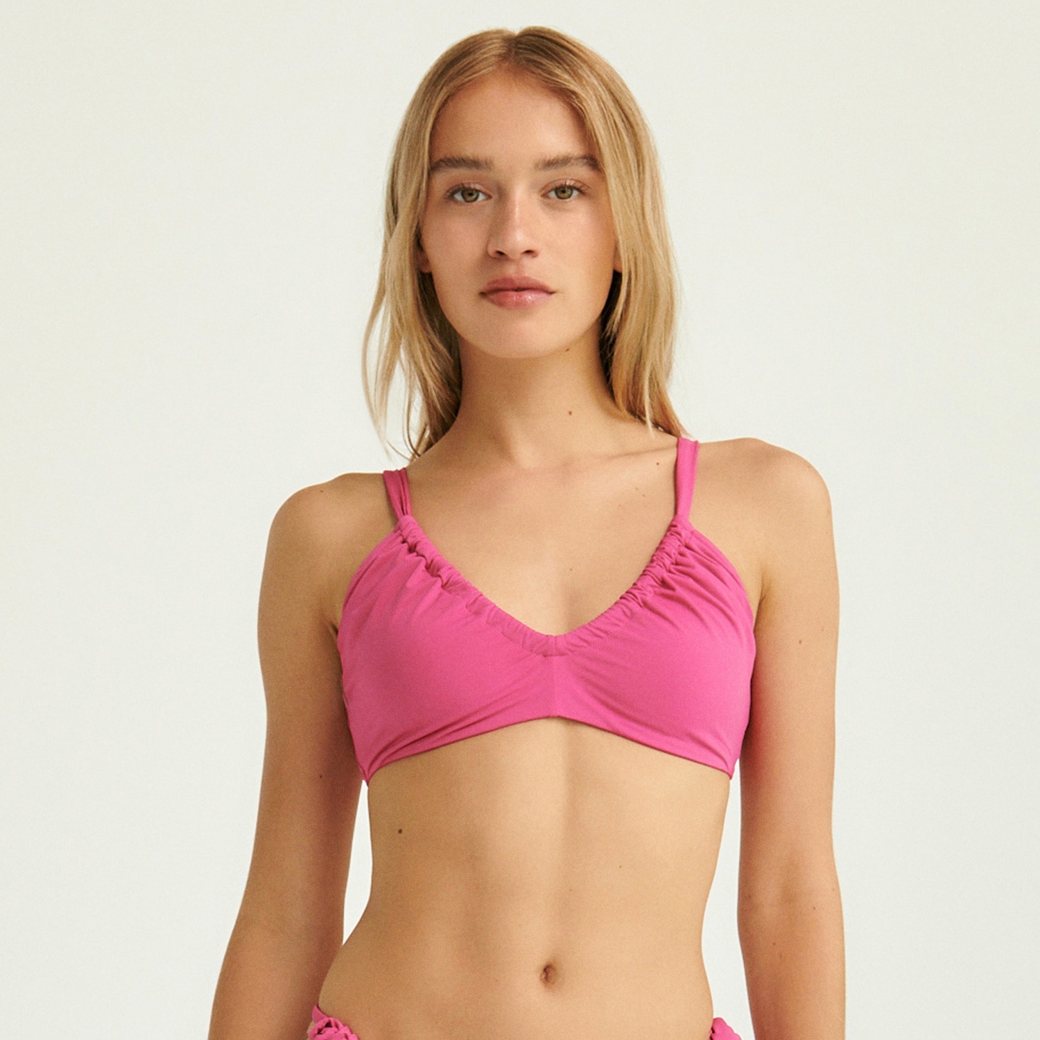 Reserved - Góra od bikini - Różowy