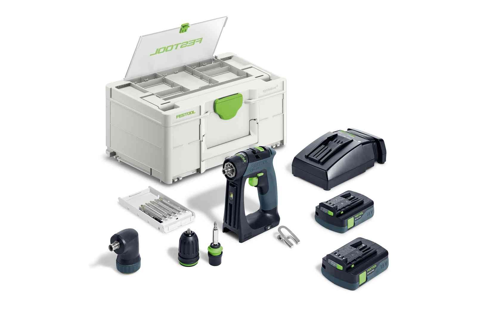 Фото - Дриль / шурупокрут Festool 18V Wkrętarka CXS C 3,0-SET  (576884)