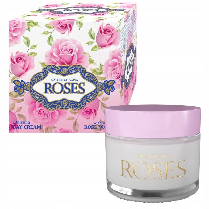 Roses - Lekki Odżywczy Krem z Wodą Różaną 50ml