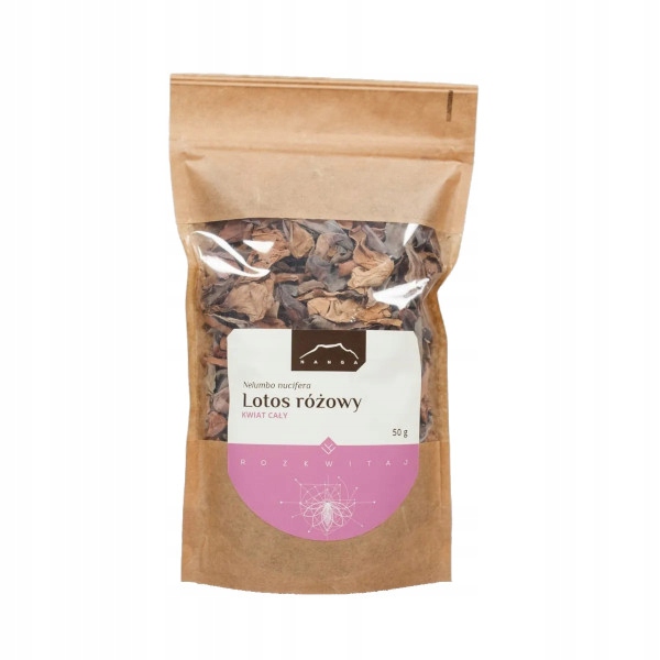 Lotos Różowy Nelumbo Nucifera Kwiat (50G)