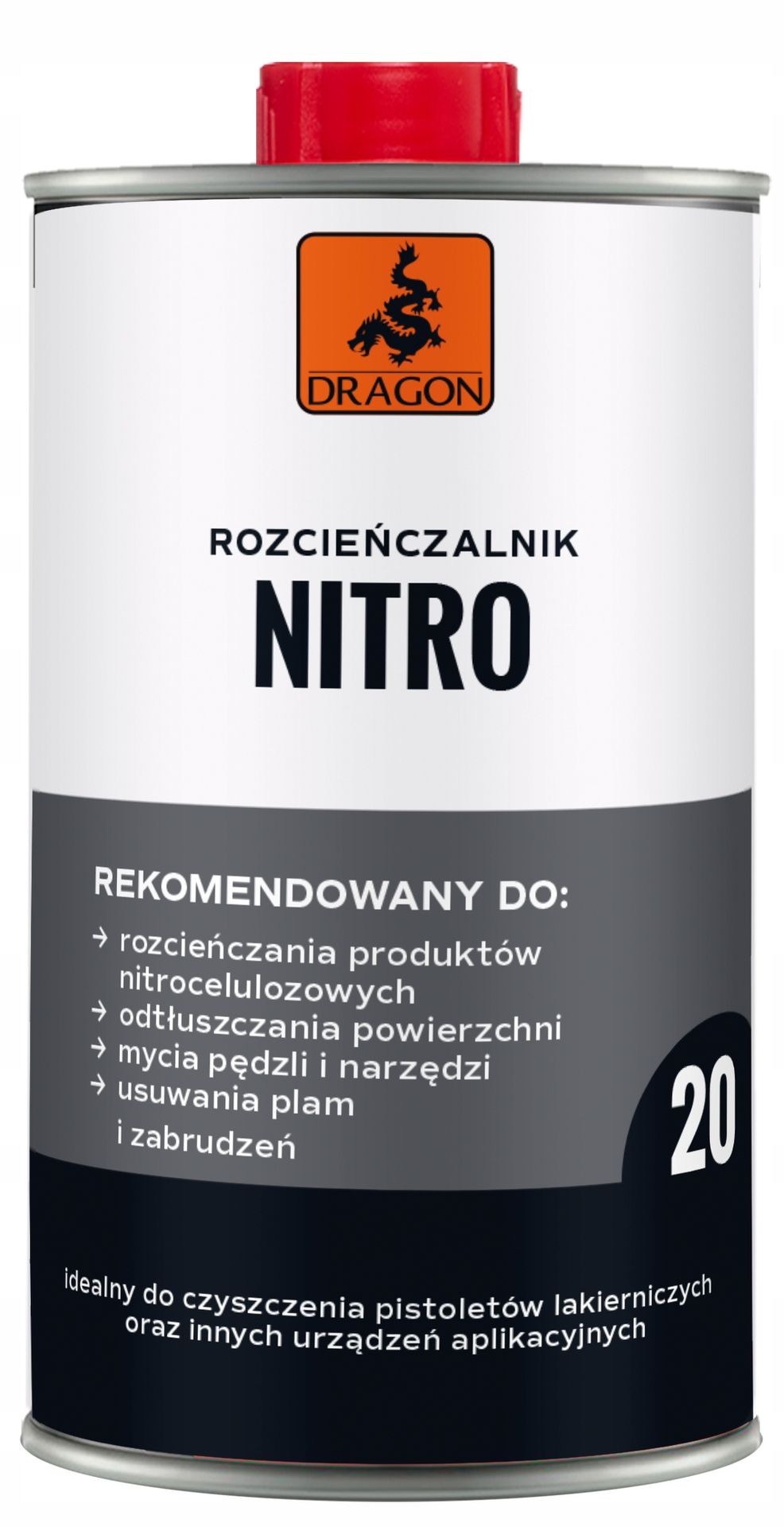 Rozpuszczalnik NITRO 0.5 l DRAGON
