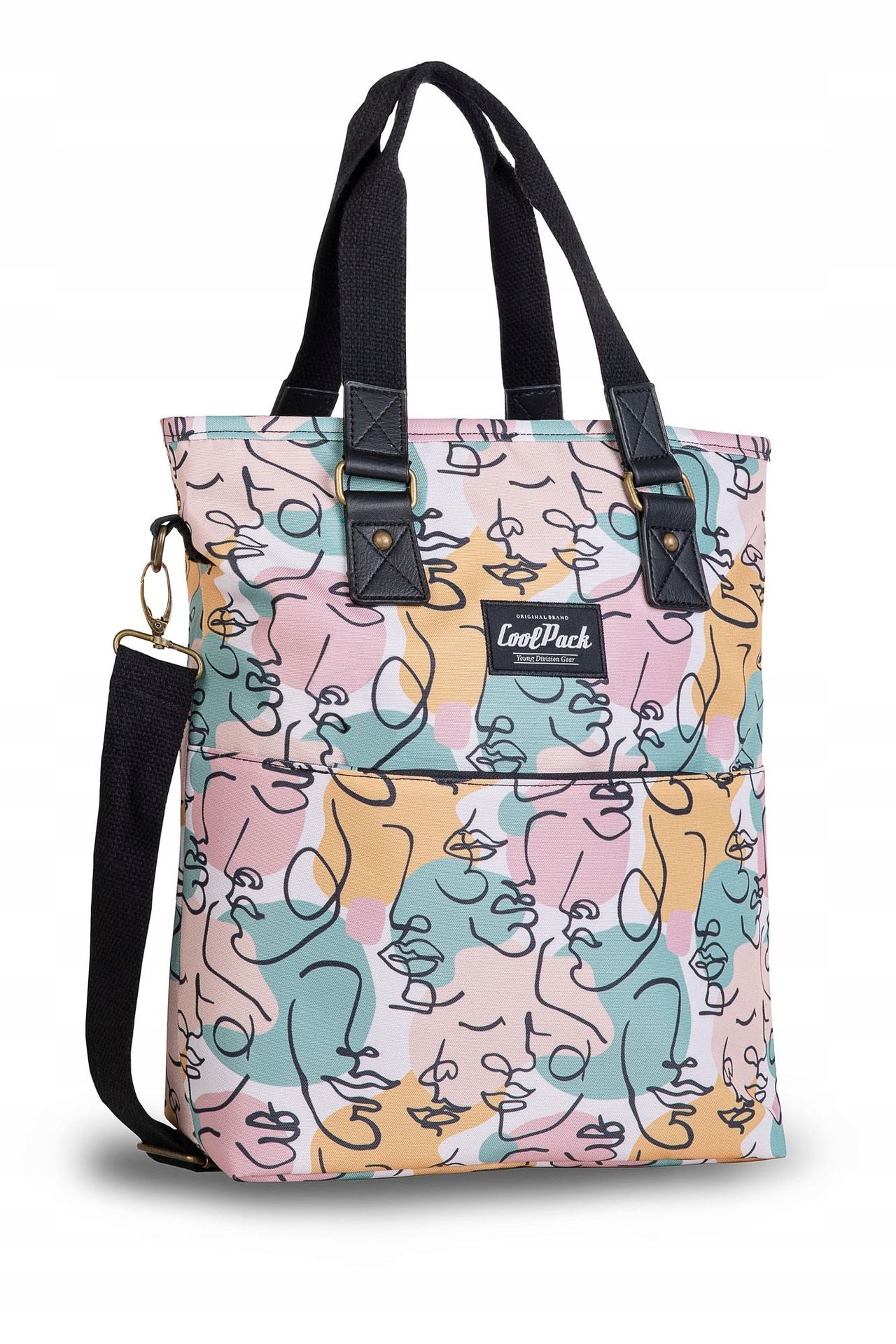 COOLPACK TORBA DAMSKA NA RAMIĘ DO SZKOŁY Amber Art Deco