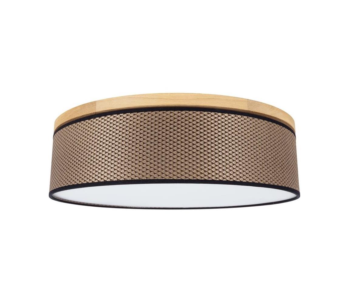 Spot-Light 4047400311532 - Lampa sufitowa BENITA 4xE27/25W/230V dąb