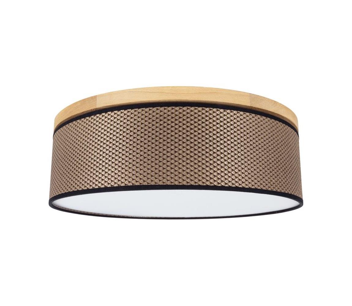 Spot-Light 4037400211555 - Lampa sufitowa BENITA 3xE27/25W/230V dąb