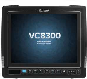 Zebra VC8300 Freezer, USB, RS232, BT, Wi-Fi, AZERTY, Android, deep-freeze environment