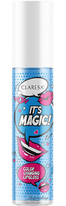 CLARESA - IT''S MAGIC - COLOR CHANGING LIPGLOSS - Błyszczyk do ust zmieniający kolor - 4,4 g