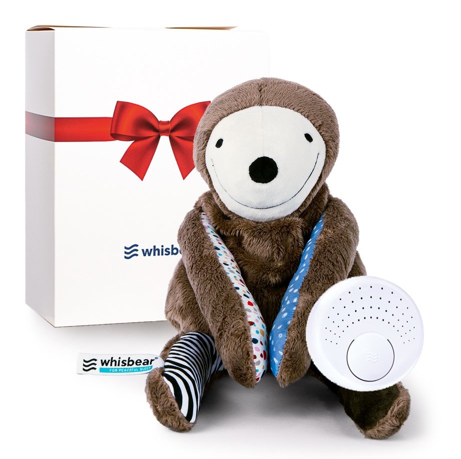 Whisbear, Szumiąca Zabawka Leniwiec CRYsensor