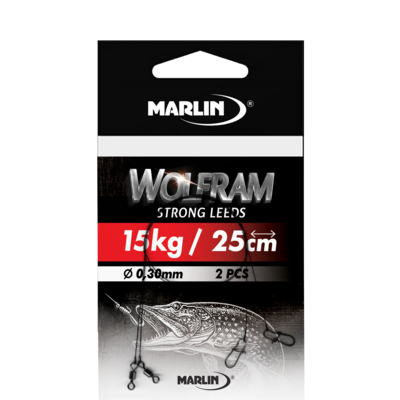 Przypon wolframowy 25/5 kg 2 sztuki