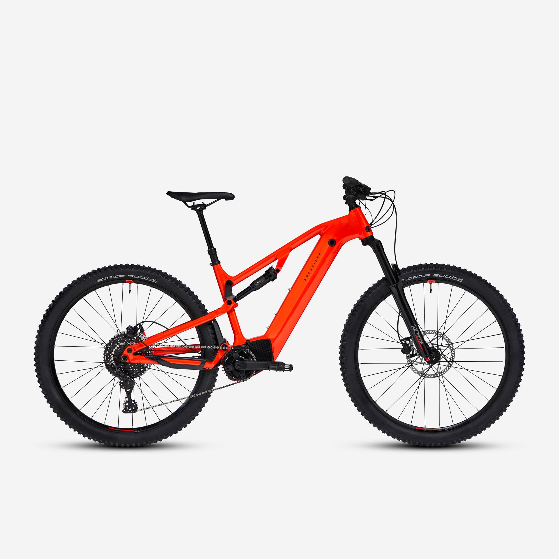 Rockrider E-EXPL Czerwony