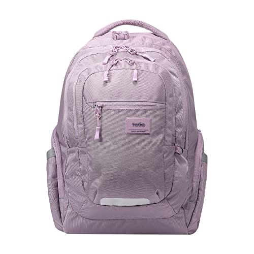 TOTTO, Ekologiczny plecak młodzieżowy Eco-Friendly Pastel-Eufrates Unisex dla dorosłych, Normalny, Fioletowy
