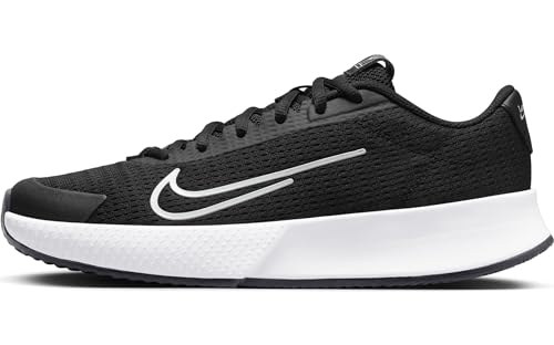 Nike W Vapor Lite 2 Cly, Trampki damskie, czarny biały, 42 EU