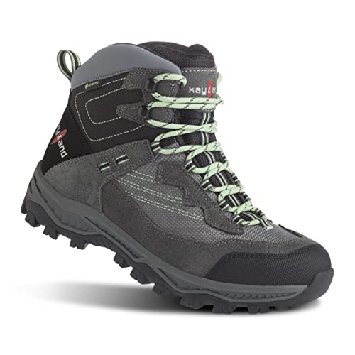 Kayland 018022405 ECLIPSE W'S GTX buty turystyczne damskie, szaro-zielone, UK 6,5, Szary Zielony, 39.5 EU