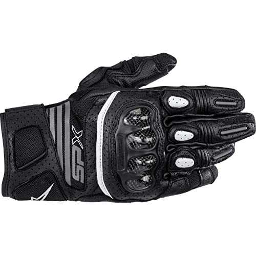 Rękawice motocyklowe Alpinestars Stella Sp X Air Carbon V2 Rękawiczki Black Antracyt, Czarny/Biały, M