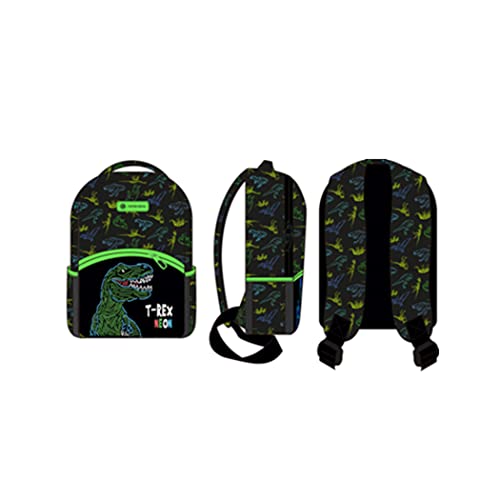 ASTRABAG T-rex Neon Plecak szkolny Unisex - Dla dzieci i młodzieży