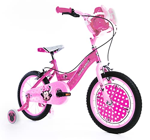 Huffy 16 Cal, Rower Minnie Luxury Dziecko, Różowy